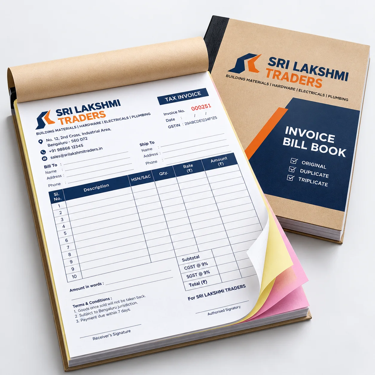 Invoice / Bill Book (NCR)