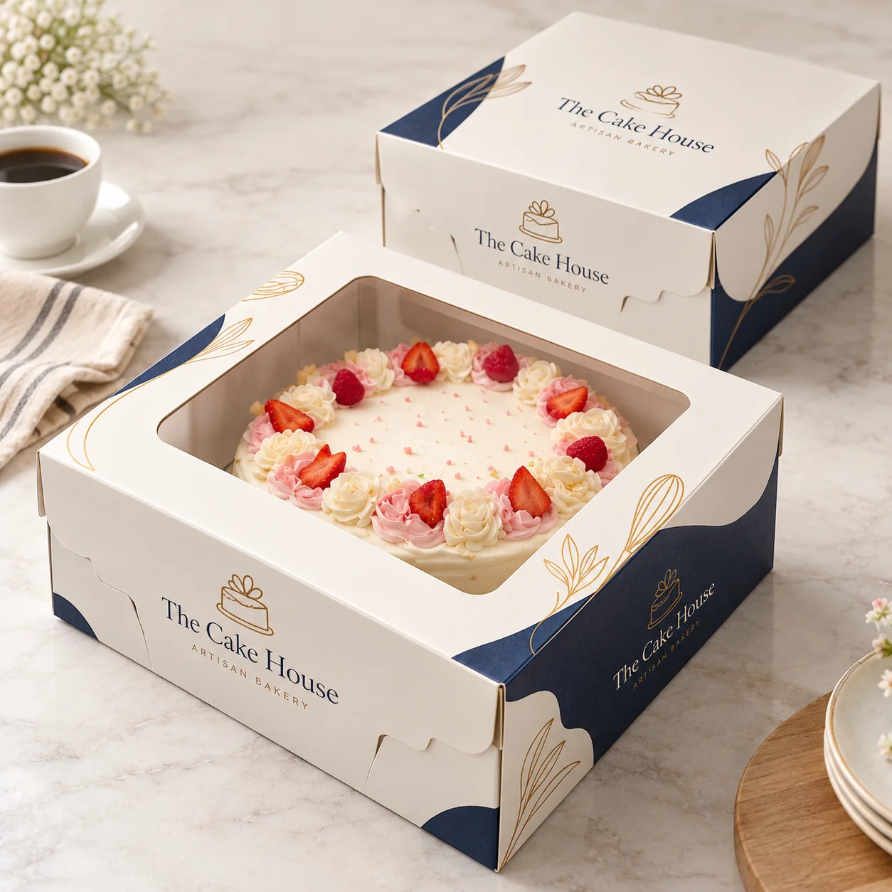 Cake Box with Window